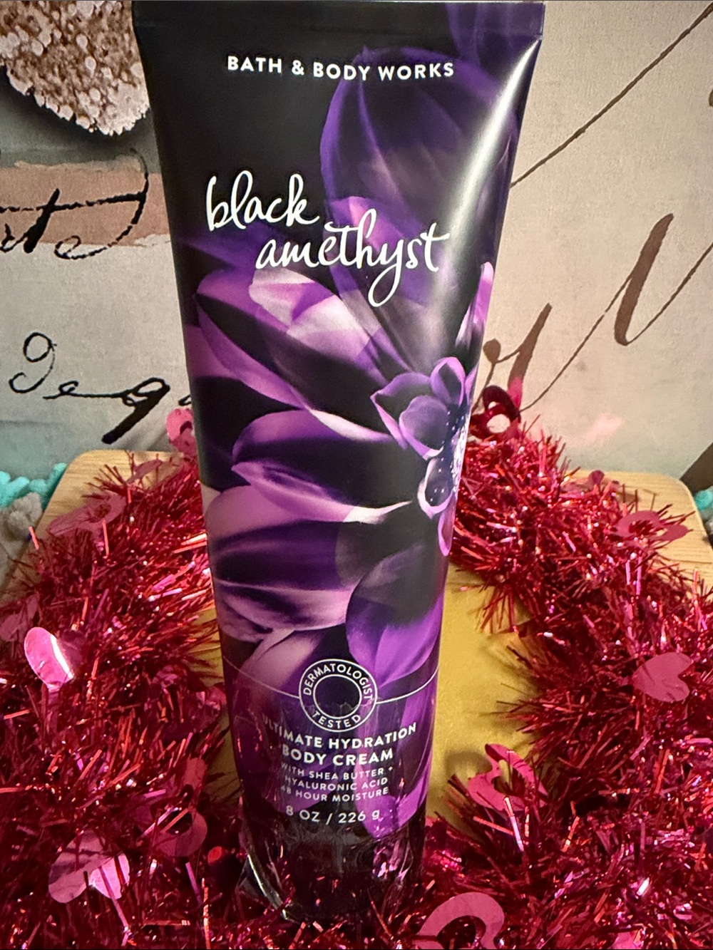 Bath & Body Works Black Amethyst Body Cream - Purple